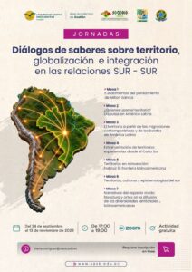 UFT integra jornadas internacionais sobre território e globalização no hemisfério Sul